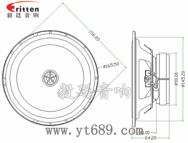 53mm5w学习机喇叭-喇叭厂家成品图